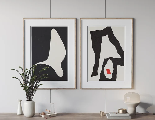 现代挂画装饰画
