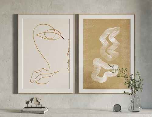 现代挂画装饰画