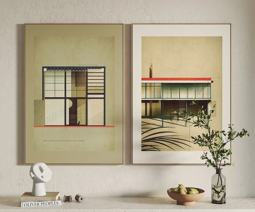 现代挂画装饰画