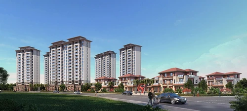 新古典住宅小区外观