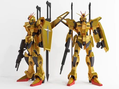 现代风格玩具机甲