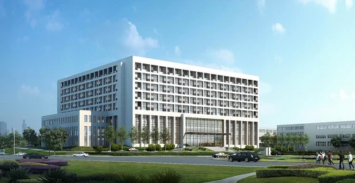 现代办公楼建筑外观
