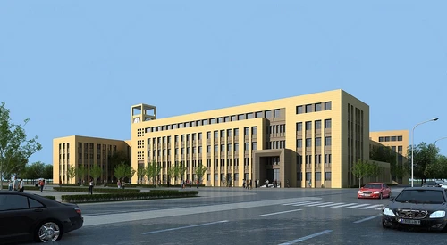 现代教学楼建筑外观