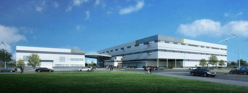 现代物流仓库建筑外观