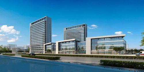 现代医院建筑外观