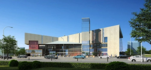 现代文化艺术中心建筑外观