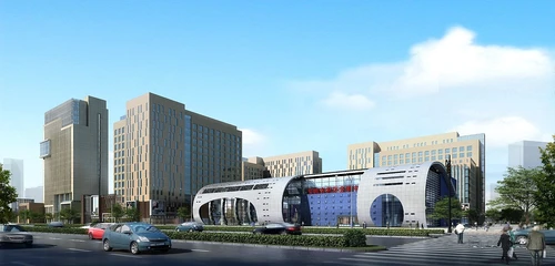 现代会展中心建筑外观