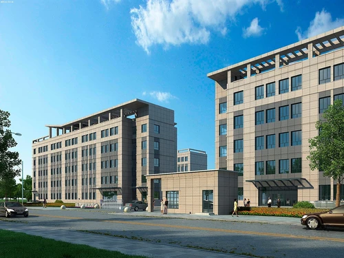 现代学校建筑外观