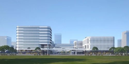 现代办公楼建筑外观