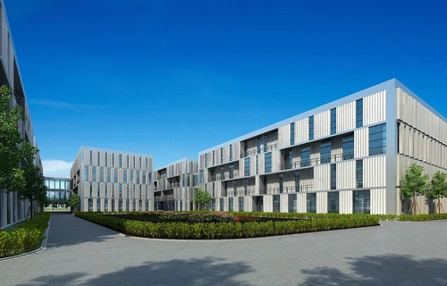 现代产业办公楼建筑外观