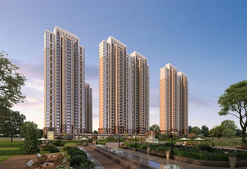 现代高层住宅建筑外观