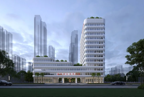 现代福利院建筑外观