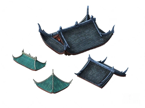 中式屋顶屋檐