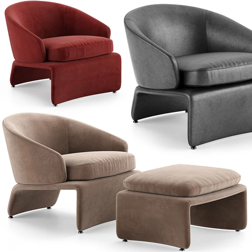 Minotti 现代休闲椅