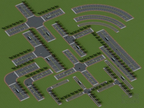 现代道路公路