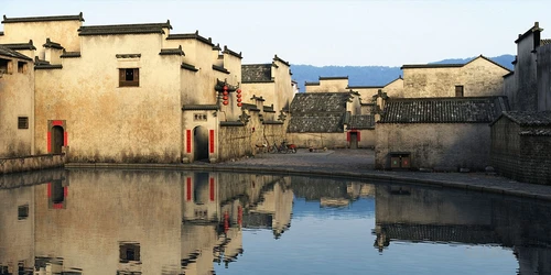 中式古镇景观