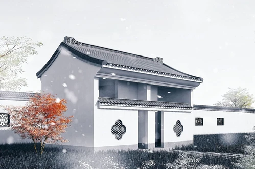 中式徽派景区公厕