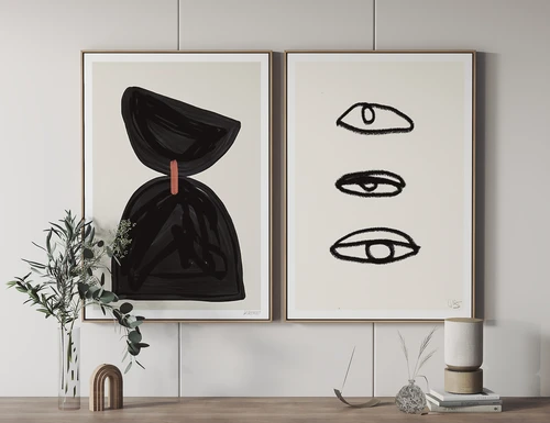 现代挂画装饰画
