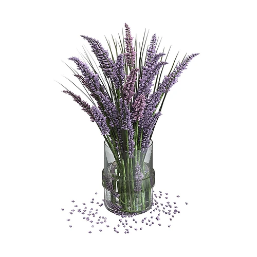 薰衣草鲜花装饰