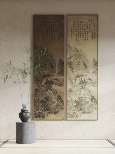 新中式装饰挂画