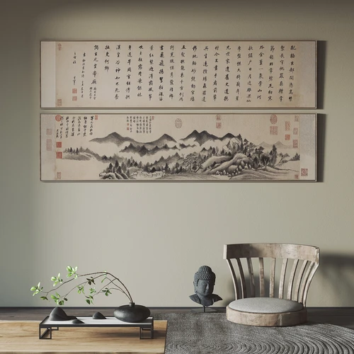 新中式装饰挂画