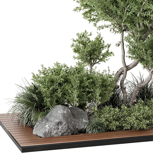 现代植物堆