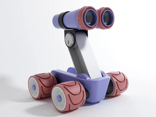 现代风格玩具机器人