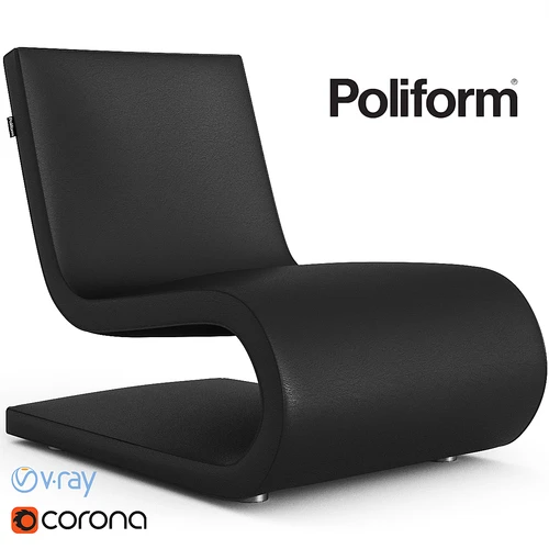 Poliform蛇形扶手椅