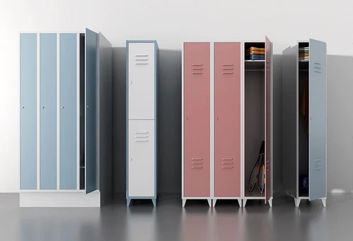 现代体育馆储物柜3d模型