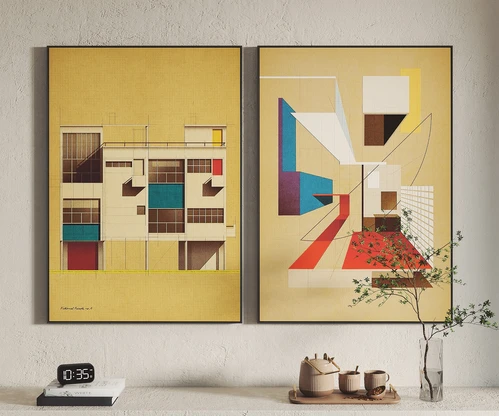 现代挂画装饰画