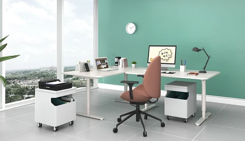 现代办公桌椅3d模型