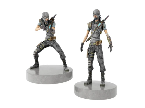 现代士兵手办