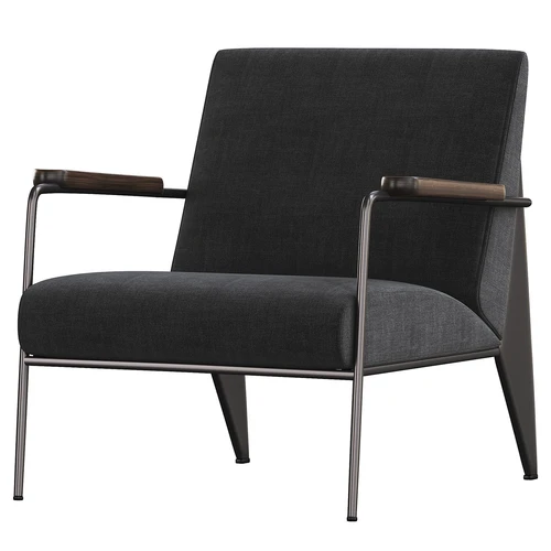Salon Armchair 黑单椅