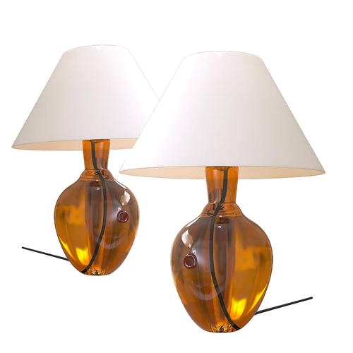 Table lamp 玻璃柱台灯