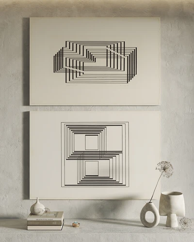 现代挂画装饰画