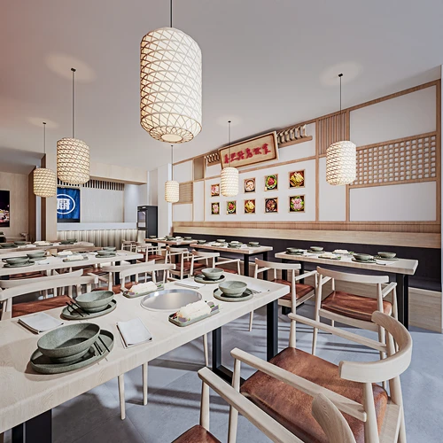 新中式快餐店