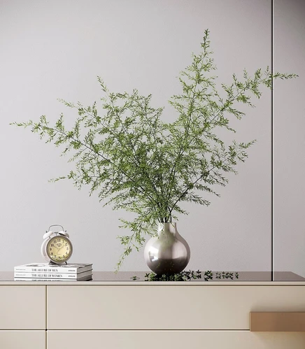 现代花瓶植物摆件