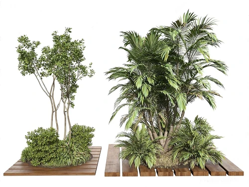 现代绿植摆件