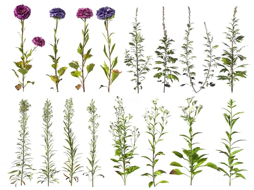 现代花草