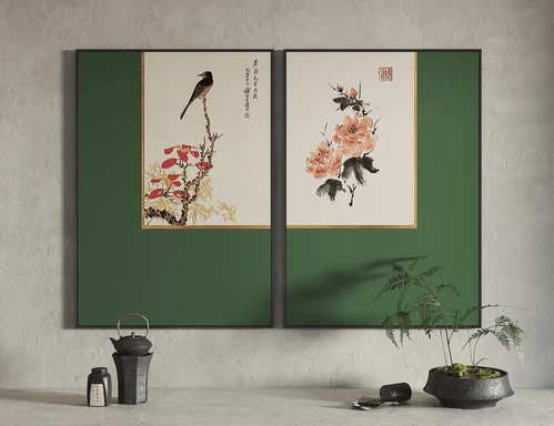 新中式挂画装饰画