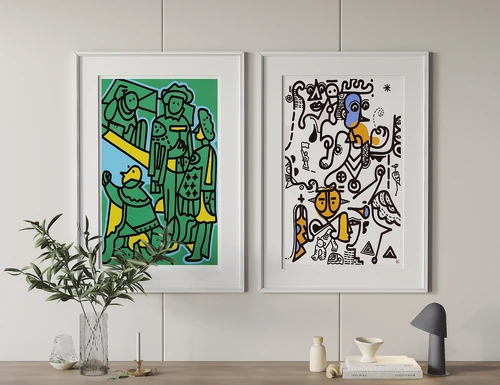 北欧挂画装饰画