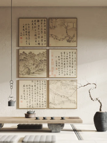 新中式装饰挂画