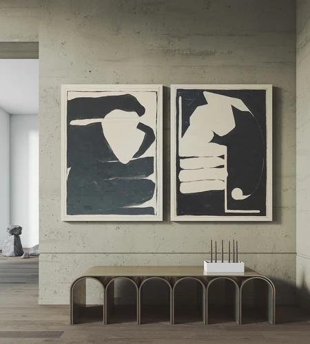 现代挂画装饰画