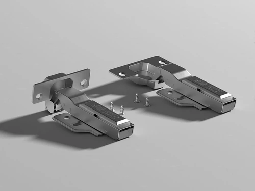 现代折页合页五金配件3d模型