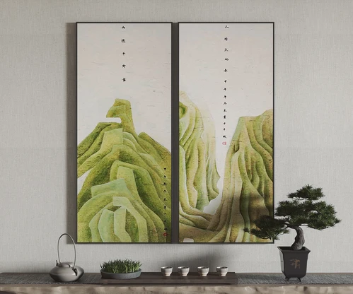 新中式装饰挂画