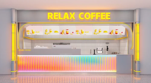 网红咖啡奶茶店