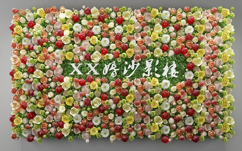 绿植背景墙