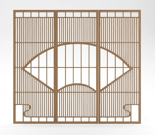 新中式屏风隔断