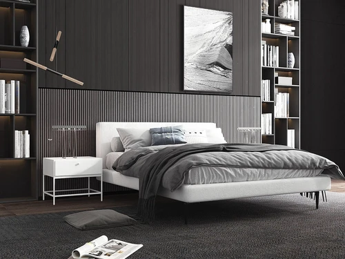 北欧风情 Boconcept 现代双人床