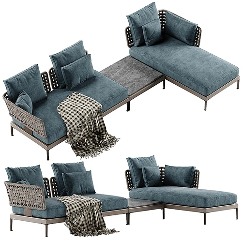 Minotti 现代多人沙发